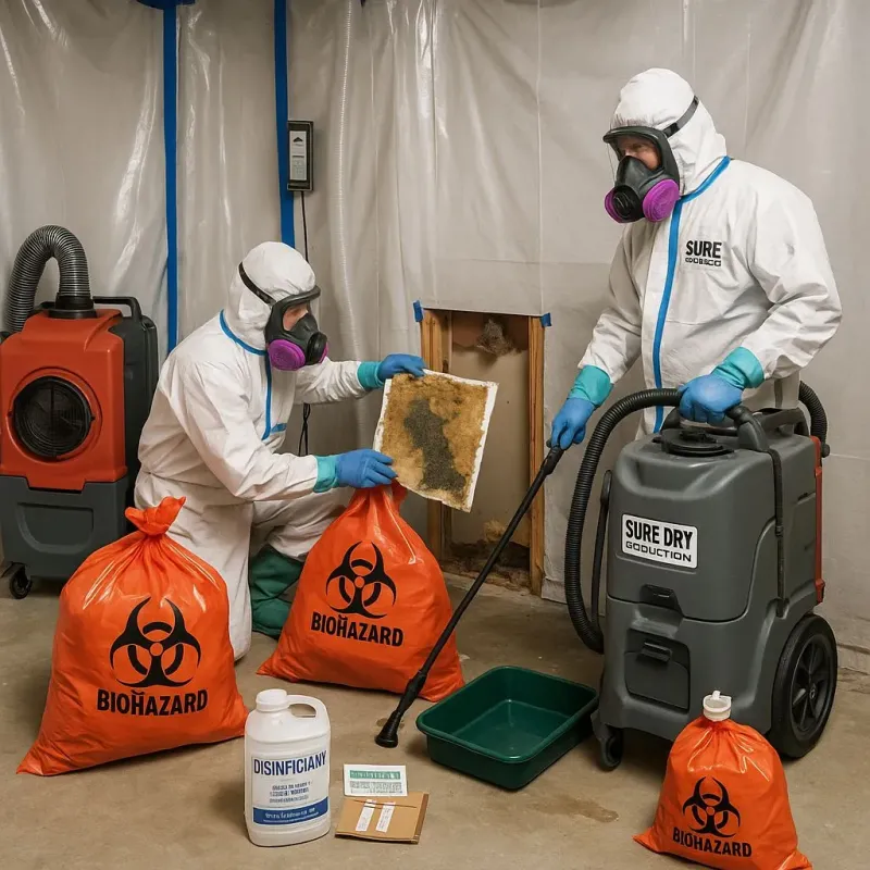 Contaminated Water Handling Protocols process in Seagoville, TX
