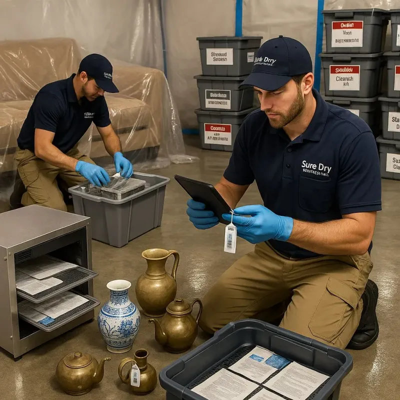 Content Protection and Restoration process in Seagoville, TX