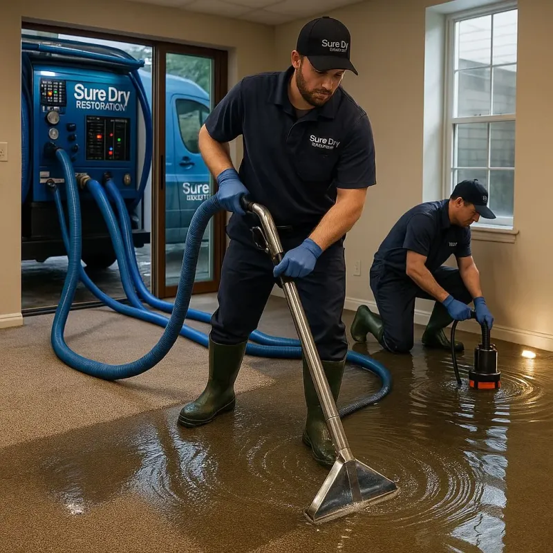 Water Extraction and Removal process in Seagoville, TX